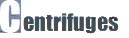 Centrifuges Logo